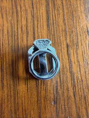 KEEP Collective Engagement Ring Charm - silver